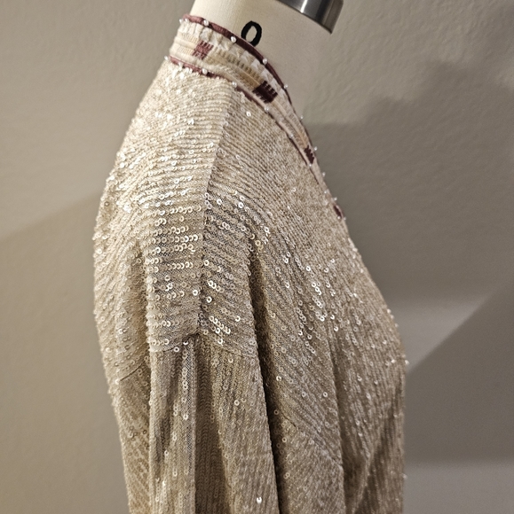 Johnny Was Sequin cropped Jacket - Picture 7 of 15